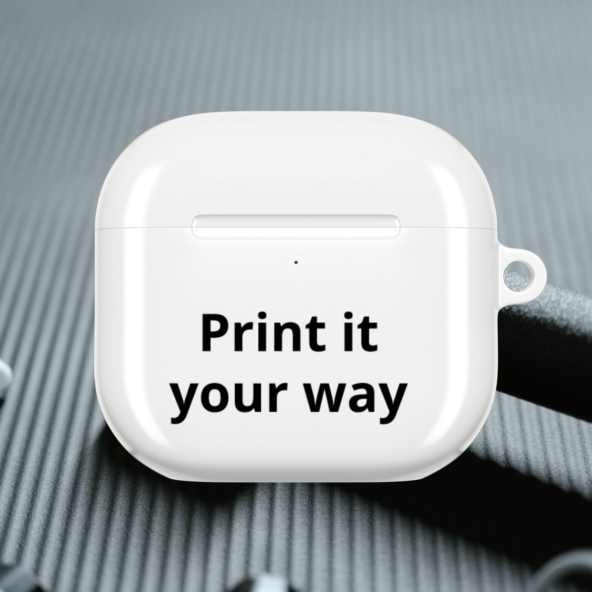Custom AirPod Case — "Print anything you Want" Personalized Gym Protective Cover