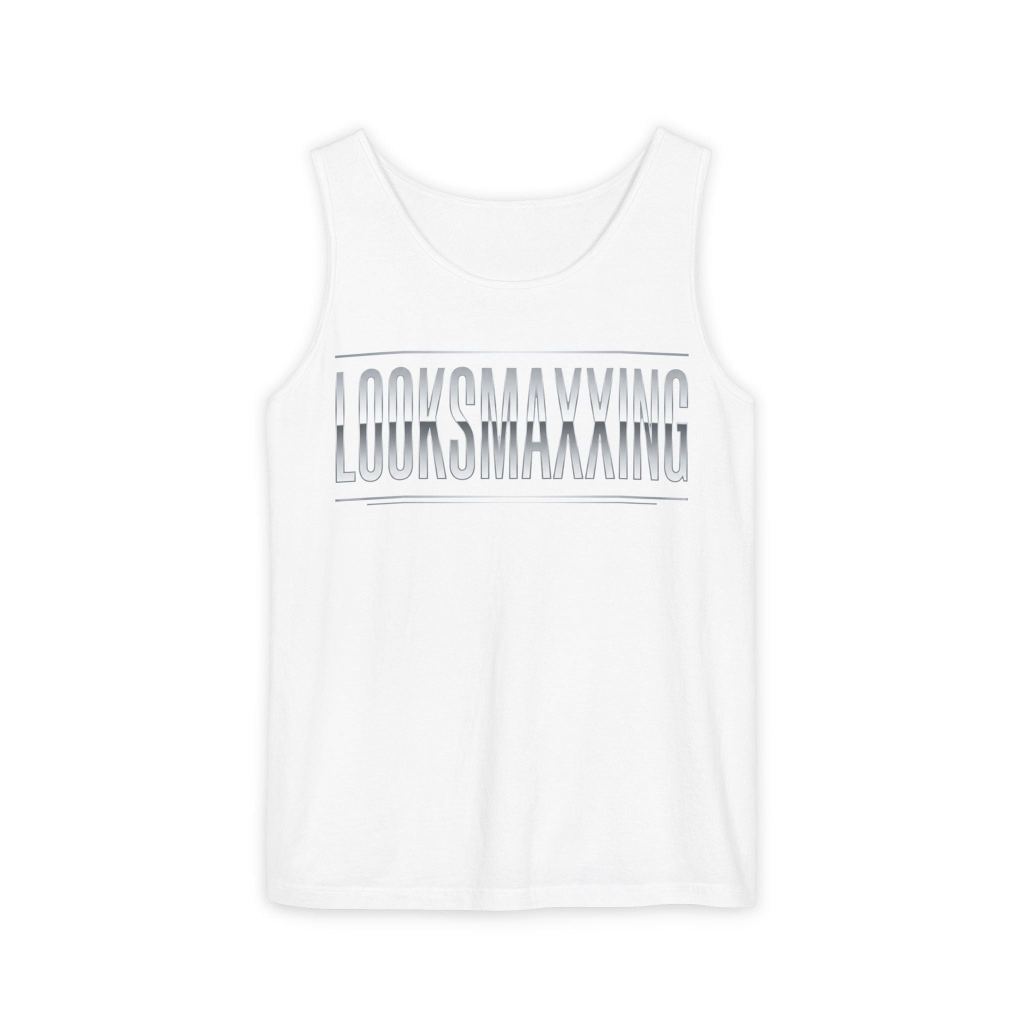 LooksMaxxing Unisex gym tank top