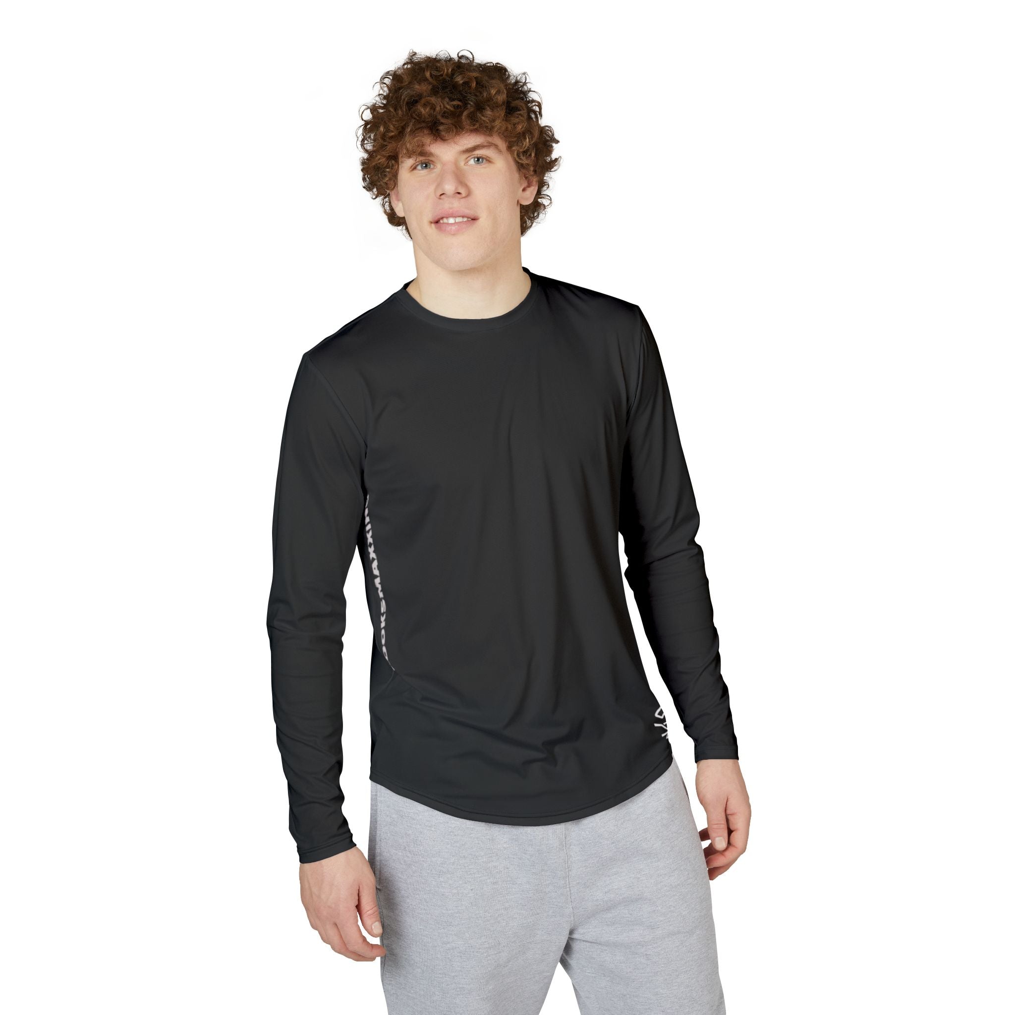 Men's UV Protection Long Sleeve Shirt — Lightweight Sun Shield Performance Tee