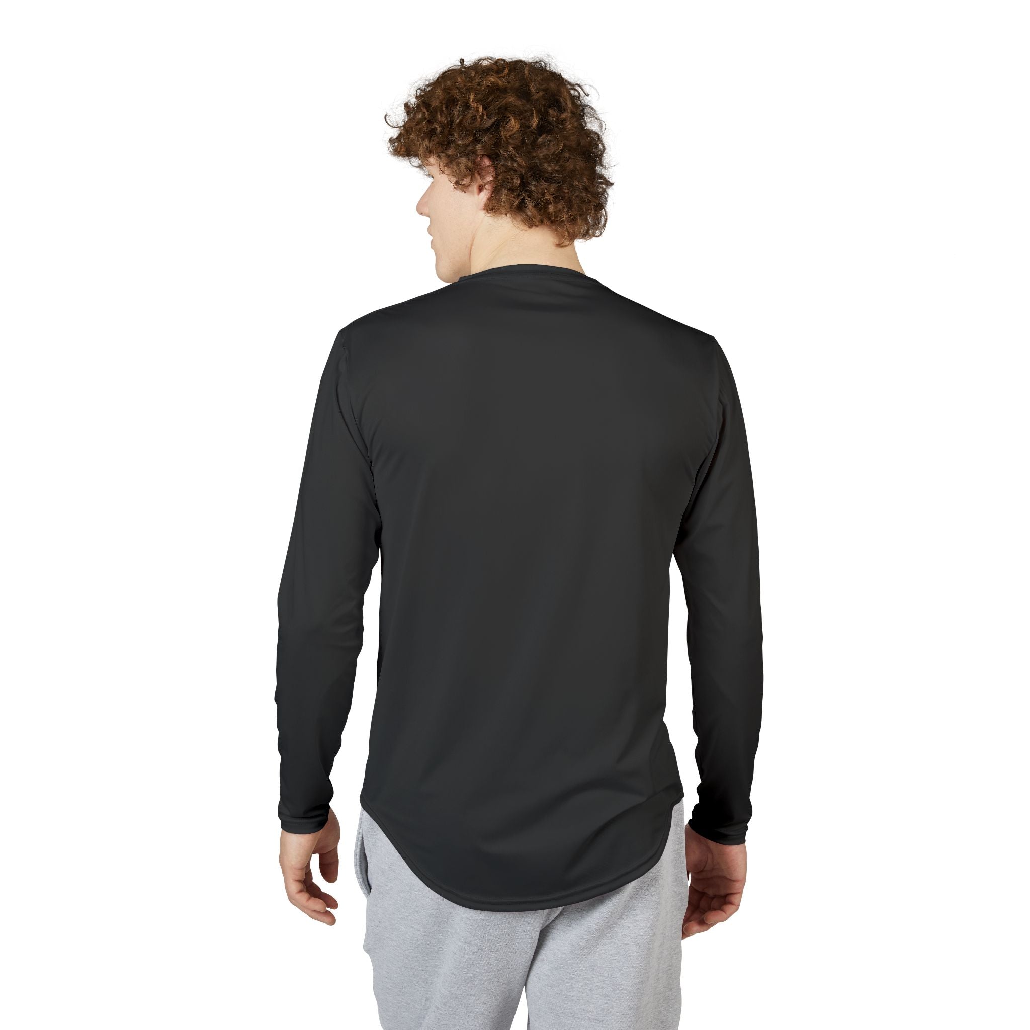 Men's UV Protection Long Sleeve Shirt — Lightweight Sun Shield Performance Tee