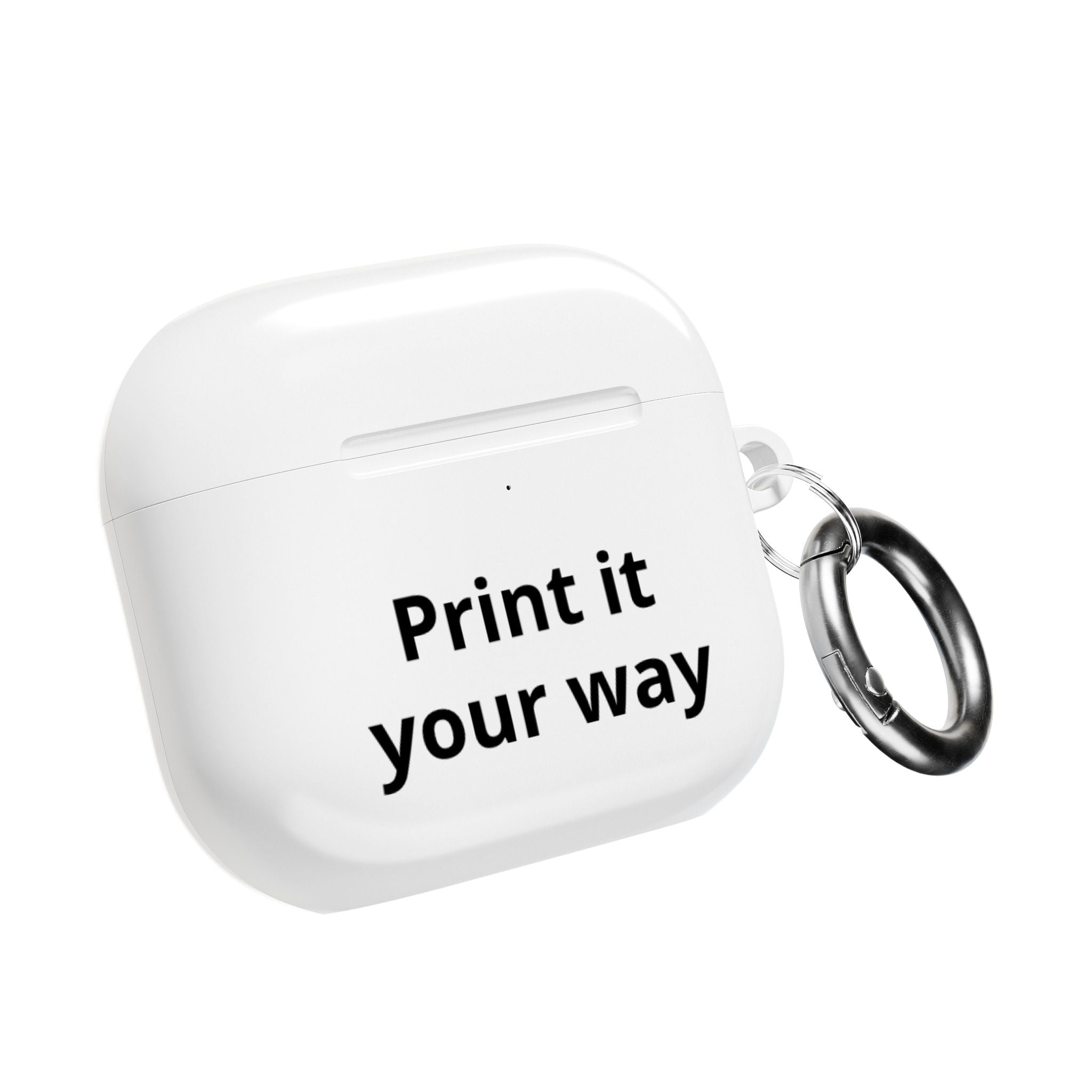 Custom AirPod Case — "Print anything you Want" Personalized Gym Protective Cover