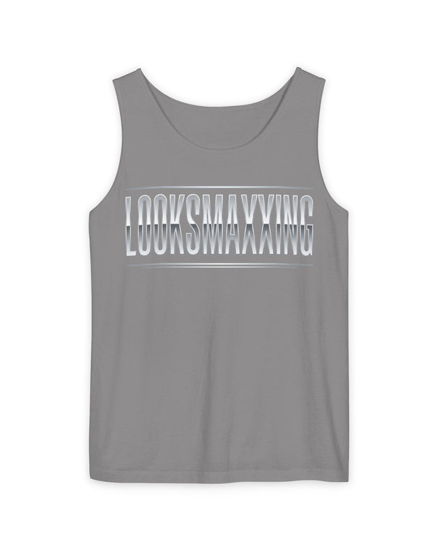 LooksMaxxing Unisex gym tank top