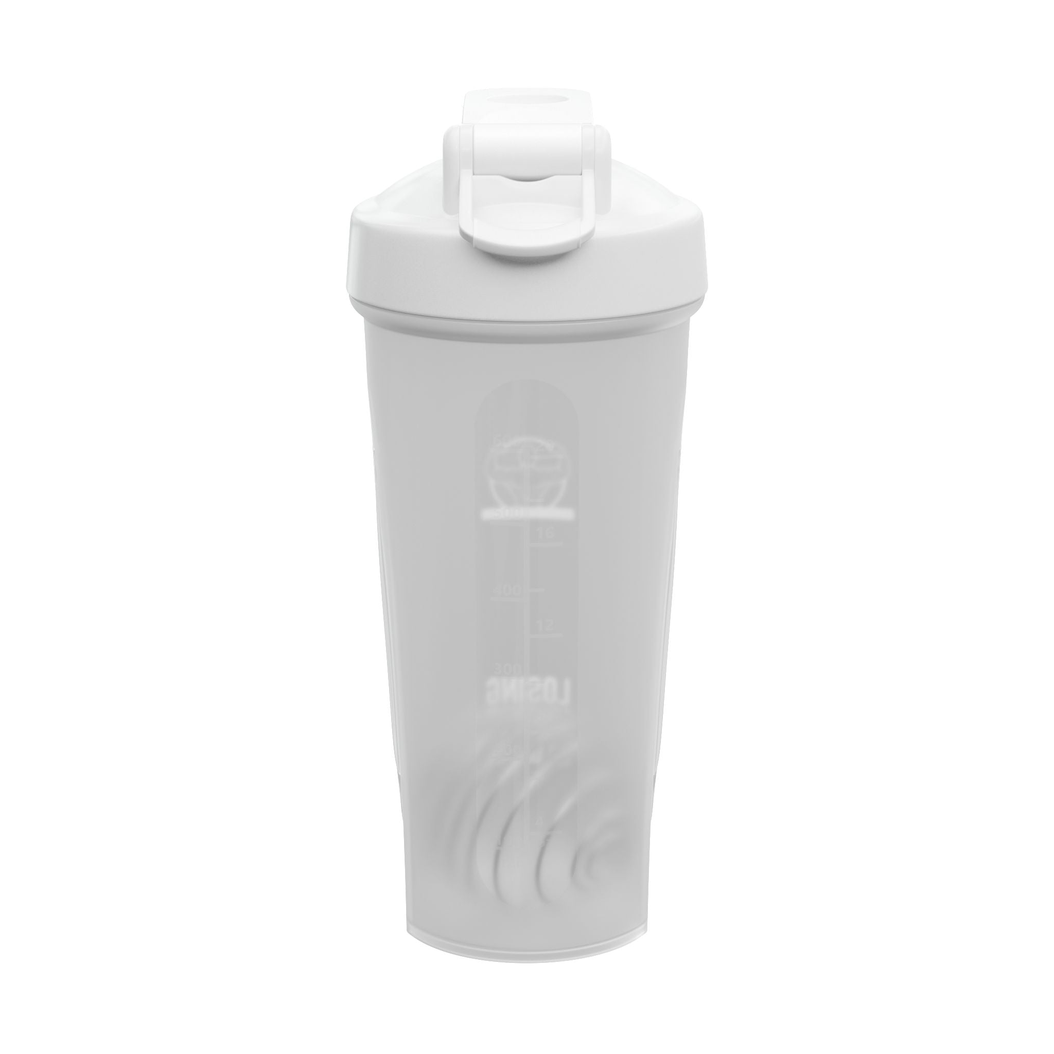 Protein Shaker Bottle - 'Losing Is Not An Option' Fitness Motivational Shaker